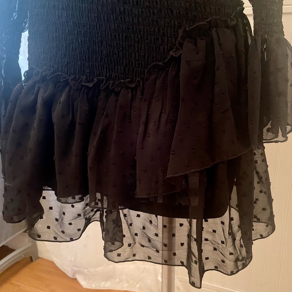 Hello Molly Black Mini Dress - Picture 9 of 9